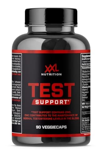 XXL Nutrition - Test Support - Tribulus Terrestris, MACA, Ashwagandha, Urticadioic, Zink - 90 Kapseln
