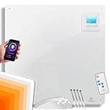 KESSER® Infrarotheizung mit Fernbedienung ✓ LCD-Display Digital ✓ Timer ✓ Wandheizung ✓ Infrarot ✓ Heizung ✓ Heizkörper | Heizpaneel | Inkl.Standfüßen NEU | 425 Watt