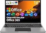 jumper Laptop 16 Zoll Metallgehäuse, 4GB RAM 128GB SSD (bis 2,5GHz) Celeron, 1 Jahres 365 Office Installation, 1920 * 1200 IPS, Bluetooth 4.0, 2.4G+5G WiFi, USB 3.0x2