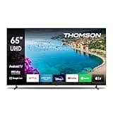 Thomson 65 Zoll (164 cm) UHD Fernseher Smart Android TV (WLAN, HDR, Triple Tuner DVB-C/S2/T2) – 65UA5S13-2023