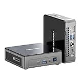 GEEKOM Mini PC Air12, Intel N150, 16GB DDR5 RAM 512GB PCIe SSD, 3-Jahre-Abdeckung, Mini Desktop Computer mit SD-Kartenleser, Win 11, 4K UHD(HDMI+DP), Kompakter Micro PC für Büro/Schule/Heimkino