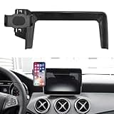 TTCR-II Kompatibel mit M_ercedes Benz CLA Handyhalterung, Brauch Passt Basis für Mercedes CLA 2016-2019/GLA 2016-2019 Smartphone Halter 20.32CM Armaturenbrett 360°Drehbar Verstellbare GLA Handyhalter