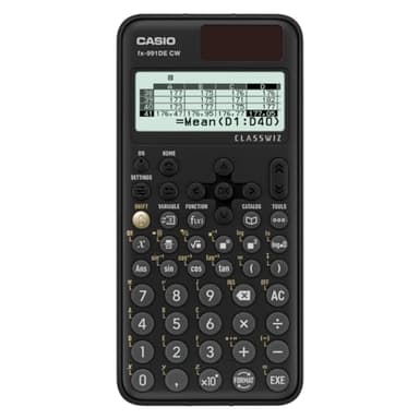 Casio FX-991DE CW ClassWiz technisch wissenschaftlicher Rechner, deutsche Menüführung