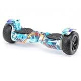 Robway X2 Hoverboard | 𝐃𝐀𝐒 𝐎𝐑𝐈𝐆𝐈𝐍𝐀𝐋 ® Hoverboards für Kinder Jugendliche & Erwachsene - APP Steuerung - 𝟮 x 𝟯𝟓𝟬 Watt Motoren - Self-Balance - Bluetooth (X2 Navy Camo, Offroad)