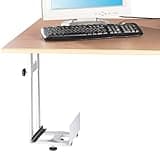 General Office Computerhalterung: Platzsparende PC-Halterung für Untertisch-Montage (PC Halter, Tower Halter, höhenverstellbaren Schreibtisch)