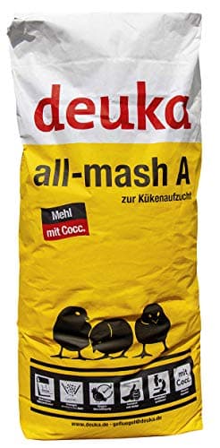 Deuka All-mash A Mehl mit Cocc 9,50 kg Kükenfutter Kükenaufzuchtfutter
