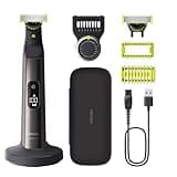 Philips OneBlade Pro 360 Face & Body - Elektrischer Bartschneider, Rasierer und Bodygroomer, 2x 360 Klingen, 1x Kamm mit 20 Längeneinstellungen, 1x Body Kit, 1x Ladestation, 1x Reiseetui, QP6652/30