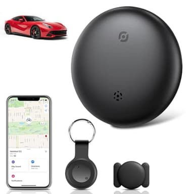 Android Tracker Auto, Tragbar Ortungsgerät Auto Google App[Find My Device], Fahrzeugortungsgeräte ohne monatliche Gebühren, Bluetooth Tracker(Nicht für iPh0ne geeignet)