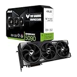 ASUS TUF Gaming GeForce RTX 5090 32GB GDDR7 Gaming Grafikkarte (Nvidia GeForce RTX5090, 3,6 Slot Design, PCIe 5.0, 2X HDMI 2.1b, 3X DisplayPort 2.1a, TUF-RTX5090-32G-GAMING)