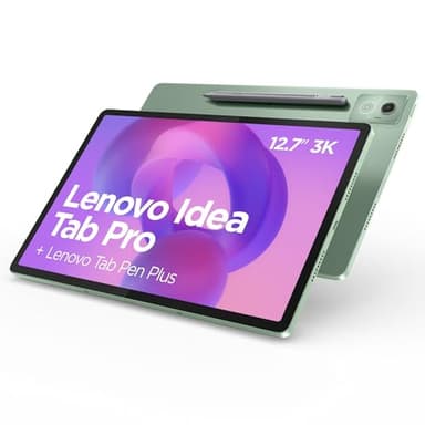 Lenovo Idea Tab Pro Tablet | 12.7" 3K Display | MediaTek Dimensity 8300 | 8GB RAM | 256GB UFS 4.0 Speicher | Android | Seafoam grün | inkl. Lenovo Tab Pen Plus