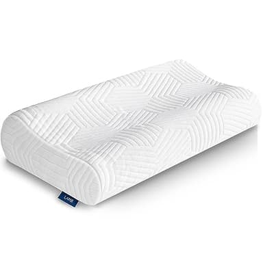 LAMB Höheneinstellbares Memory Foam Kissen Kopfkissen,Nackenkissen Nackenstützkissen Ergonomisches Kopfkissen Antischnarchkissen mit abnehmbarem Bezug