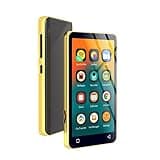innioasis MP3-Player mit Bluetooth und WLAN, kompletter Touchscreen, 10,2 cm, MP4-Player, MP3-Player mit Spotify, HiFi-Sound, tragbarer Walkman, Digitaler Audio-Player mit Lautsprecher (Gold/Schwarz