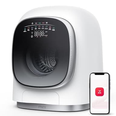 roborock Zeo Mini Waschtrockner / 1 kg Waschen & 0,5 kg Trocknen/Zeo-cycle Niedertemperatur-Trocknung/LintClear Selbstreinigungssystem/Intelligente Dosierung / 20+ Wasch- & Trockenprogramme