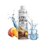 Best Body Nutrition Vital Drink ZEROP® - Eistee-Pfirsich, Original Getränkekonzentrat - Sirup - zuckerfrei, 1:80 ergibt 40 Liter Fertiggetränk, 500 ml