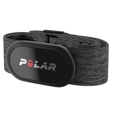 Polar H10 Herzfrequenz-Sensor, ANT+, Bluetooth, EKG, Wasserdichter Herzfrequenz-Sensor mit Brustgurt, Grau-Schwarz, M-XXL