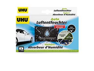 UHU Lufentfeuchter Auto, Gegen Feuchtigkeit, muffige Gerüche und Beschlagene Scheiben im Auto