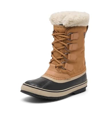 Sorel Damen Winter Carnival Boot WP wasserdichte Schneestiefel, Camel Brown, 41 EU