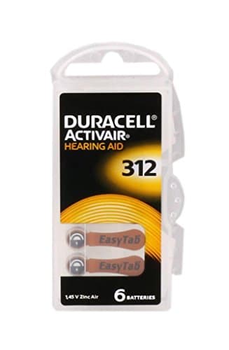 Duracell Activair Hörgerätebatterien 120 Stück Typ 312
