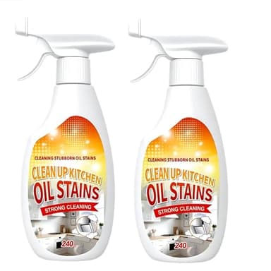 Hochleistungs Schaumreiniger für die Küche,Küchenreiniger Hygiene Fett,Allzweckreiniger,Fettlöser Küche,Entfernt Ölflecken in der Küche,die Zuverlässige Reinigung Von Küchenoberflächen (2)