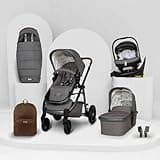 Cosatto 3-in-1-Reisesystem, Wow 3 – Geburt bis 25 kg, Duo Direction Kompakt zusammenklappbar, Babywanne, Sitzeinheit, ADAC-geprüfter iSize-Autositz, drehbare ISOFIX-Basis, Adapter, Fußsack & Rucksack