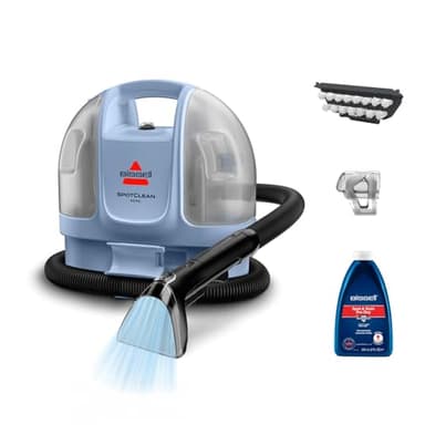 BISSELL SpotClean Mini Polsterreiniger Gerät mit Kabel, Tragbarer Teppichreiniger, Ideal für schnelle Reinigungen, Kompakt & Leicht Waschsauger, Mobiler Nasssauger für Auto, Boot, Sofa & Mehr, 4103N