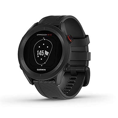 Garmin Approach S12, einfach zu bedienende GPS-Golf-Uhr, 42k+ vorinstallierte Golfplätze, schwarz, 010-02472-00