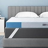 BedStory Harter Topper 180x200cm-7,6cm Höhe Gel Matratzentopper H3/H4 aus Kaltschaumkern, Matratzenauflage für Boxspringbett Wohnwagen Schlafsofa
