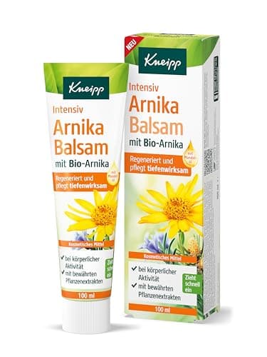 Kneipp Intensiv Arnika Balsam - vitalisierend und regenerierend - ideale Intensivpflege nach körperlicher Anstrengung - von Physiotherapeuten empfohlen - Bio-Arnika - 100ml