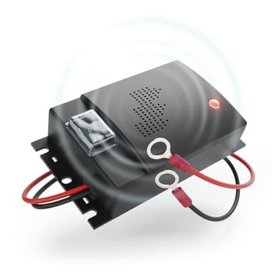 greate Marderschreck Auto mit 12V Batterieanschluss - Maderschrecker Auto für Motorraum inkl. Montagematerial - Ultraschall Marderabwehr, Marderschutz, Marder Vertreiben