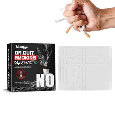 UIEXAY 30 Stück Wellness-Pflaster Mit Allmählicher Freisetzung, Hilfe Beim Rauchentzug, Tägliche Anwendung, Einfach Anzuwenden, Geeignet Für Männer Und Frauen