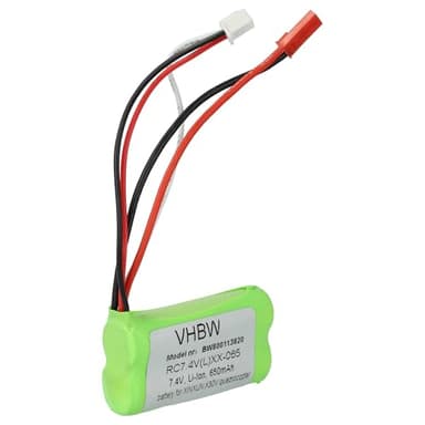 vhbw 1x Akku kompatibel mit Revell Control 23978 Sky Spider Drohne Multicopter Quadrocopter (650 mAh, 7,4 V, Li-Ion)