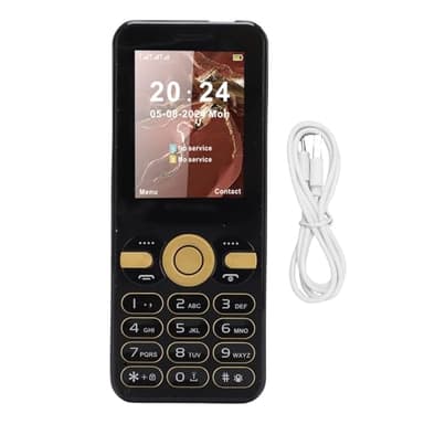 Tonysa Freigeschaltetes Senior -Telefon mit Großen Tasten, Dual -SIM & Laut -Lautstärke, 1800mAh Long Battery Flip Phone, Leichtes ABS -GSM -Handy für Senioren ältere Notfallgebrauch (# 1)