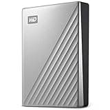 WD My Passport Ultra for Mac externe Festplatte 4 TB (mobiler Speicher, herunterladbare Software, Passwortschutz, Mac kompatibel, einfach einzusetzen) Silber