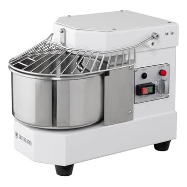 GastroHero Teigknetmaschine 8 L I Knetmaschine Pizzateig für Gastronomie I Spiralteigmaschine mit Timer I Knetmaschine Brotteig I Teigrührmaschine