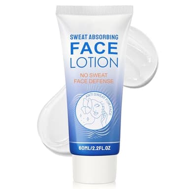 Sweat Absorbing Face Lotion, Anti Schwitzen Creme für Frauen und Männer, Antitranspirant Gel gegen schwitzige Hände, schweiß Füße und Schwitzen im Gesicht, Kontrolle von Schweiß und Fettiger Haut