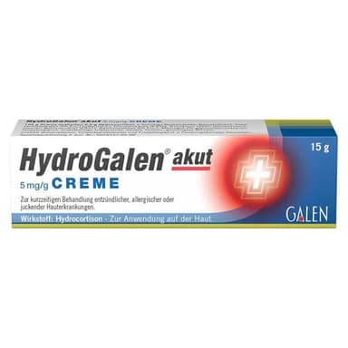HydroGalen akut 5 mg/g Creme, 15 g