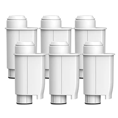 AQUA CREST Kaffeevollautomat Wasserfilter, Ersatz für Saeco® Brita® Intenza+, Philips® Saeco® CA6702/00, Gaggia® Mavea® Intenza, Reduziert PFAS, PFOA/PFOS (6)