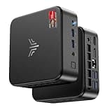 NiPoGi Mini PC 32GB DDR4 1TB SSD, AMD Ryzen 7 5700U(Bis zu 4.3GHz,8C/16T) Micro Desktop Computer Für Büro/Heimkino/Meeting/Business/Trip【Wifi6/Bluetooth5,2/DP+HDMI+USB-C】