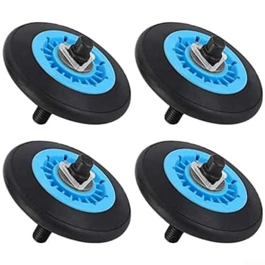 Trommelwalze für Trockner, DC97-16782A, Ersatzradmontage, 4-teiliges Set für Samsung und Trockner, einfache Installation Zubehör, AP4373659 AP5325135, Advokingtap