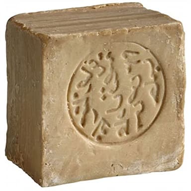 Original Aleppo Seife 85% Olivenöl 15% Lorbeeröl Olivenölseife Haarseife ca. 200 Gramm vegan Naturprodukt