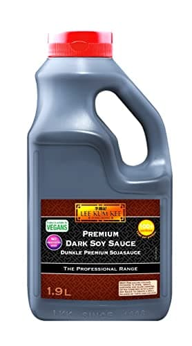 Lee Kum Kee Dunkle Sojasauce Premium – Würzsauce auf Sojabasis – PET-Flasche – 1 x 1,9 l