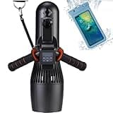 Unterwasser-Scooter mit 30M wasserdichter Tasche, 500W RC Sup Motor 10-Gang-Schalter, 40M Tiefe Schwimmbad Sea Scooter für Jet Surfboard