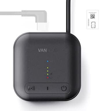 VANTRUE LTE-Modul mit SIM Karte für E1Pro, N4ProS, N5S, S1ProMax Dashcam mit Fernvorschau in Echtzeit, Geofencing und Alarm, Vorfallbenachrichtigung, Fahrzeugstandortverfolgung, Fernaktivierung