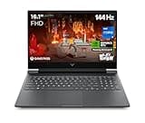 HP VICTUS Gaming Laptop, 16,1" FHD Display, 144 Hz, Intel Core i7-14700HX, 32 GB DDR5 RAM, 1 TB SSD, NVIDIA GeForce RTX 4070 (8GB), Windows 11, QWERTZ, Schwarz