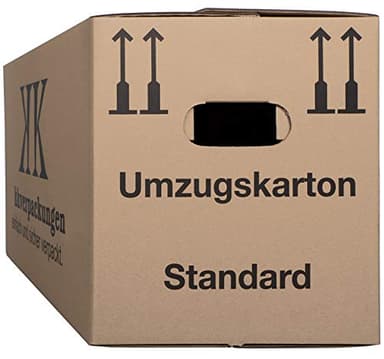 10 Umzugskartons Basic 640 x 300 x 340mm