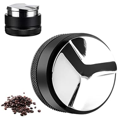 YIDOUJIN Distributor Espresso Zubehör 51mm Barista Zubehör Leveler Tool Tamper Kaffee Zubehör kaffeeverteiler Kaffee-Nivellierer 304 Edelstahl (51MM)