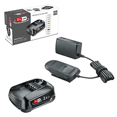 Bosch 18V Akku und Ladegerät 2.5Ah (18V Starter Set, POWER FOR ALL)