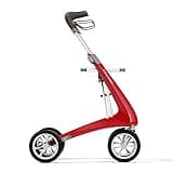byACRE Carbon Ultralight Rollator - Welt leichtester Carbon Rollator - nur 4,8kg (Erdbeerrot, Klassisch)