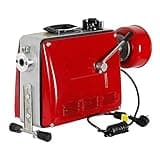 Mucola Rohrreinigungsmaschine mit Ø5mm Ø16mm Spiralen Rohrreinigungsgerät 230V Rohrreiniger mit Zubehör Abflussreiniger elektrisch 500W Pfeifenreiniger