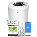 LEVOIT Luftreiniger HEPA Filter für Allergiker, Luftfilter gegen Schimmel Staub Pollen Gerüche, CADR 170m³/h bis zu 35㎡ Raucherzimmer, Air Purifier Schlafmodus Nachtlicht Timer, App Steuerung